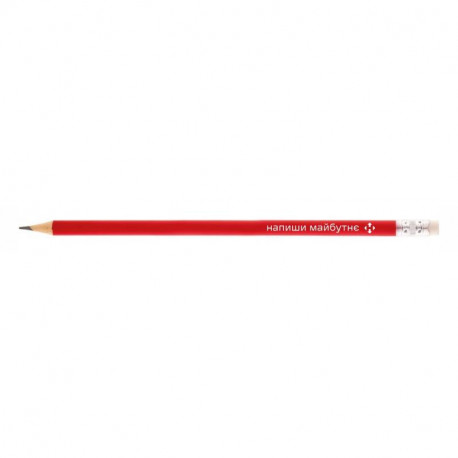 Олівець брендований червоний